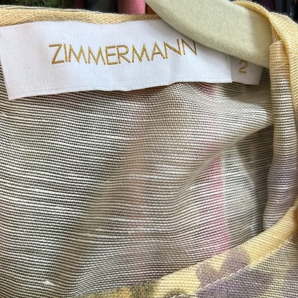 Zimmermann Floral Midi Dress - Picture 6 of 13